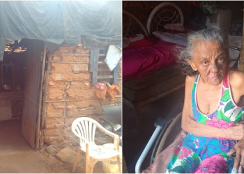 Campanha pede dinheiro para adaptar casa de idosa que perdeu movimentos após AVC